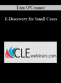 Tom O’Connor – E-Discovery for Small Cases