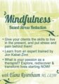 Mindfulness Based Stress Reduction – Elana Rosenbaum