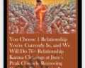 You Choose 1 Relationship Youre Currently In, and We Will Do 76+ Relationship Karma Clearings at Junes Peak Obstacle – Removing Ganesha Time